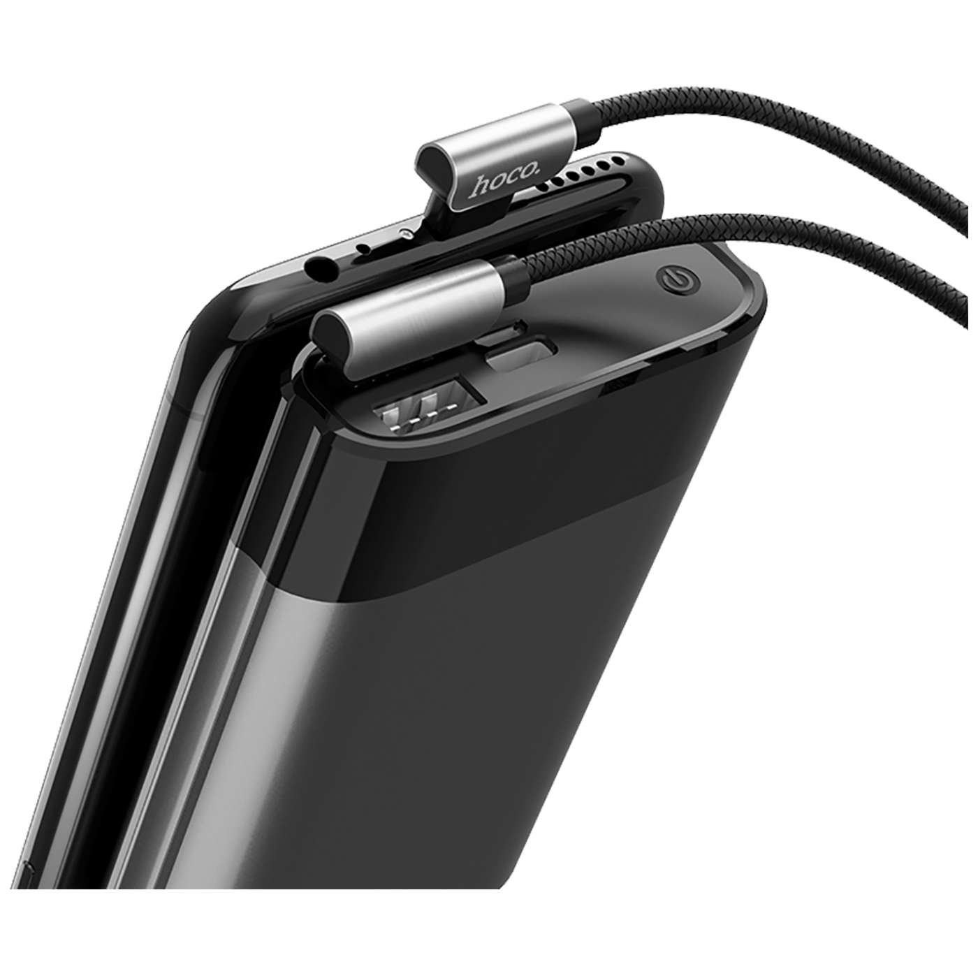hoco. USB kabel za smartphone, micro USB, 1.2 met., 2.4 A crna - U42 Exquisite steel, Micro USB, BK-3