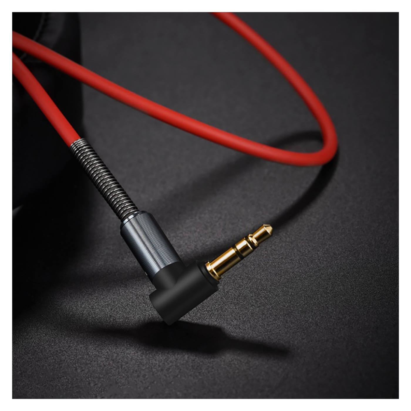 hoco. Audio kabel 3.5 mm, dužina 1.0 metar, crvena - UPA02 Spring Audio AUX, RD-3
