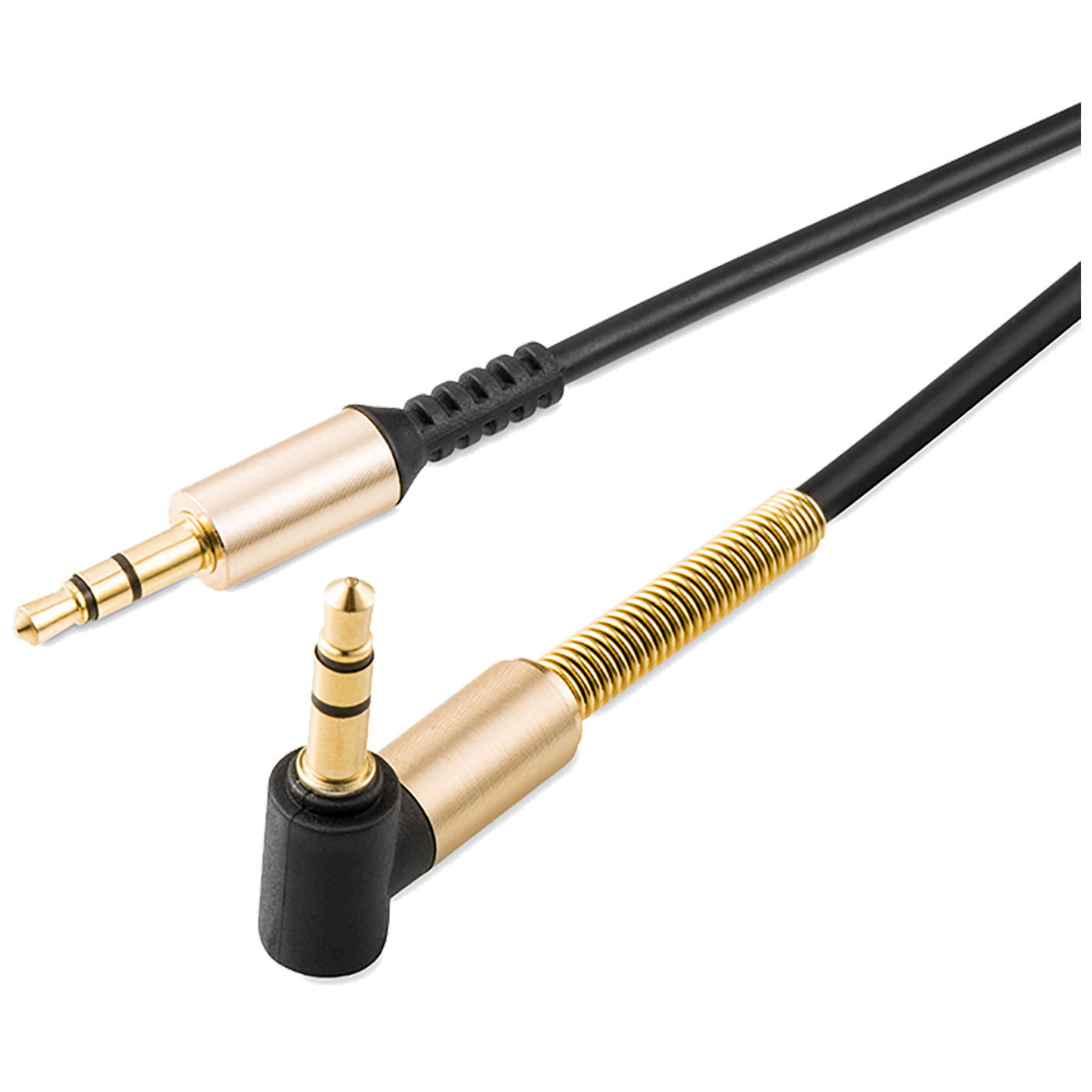hoco. Audio kabel 3.5 mm, dužina 1.0 metar crna - UPA02 Spring Audio AUX BK-2