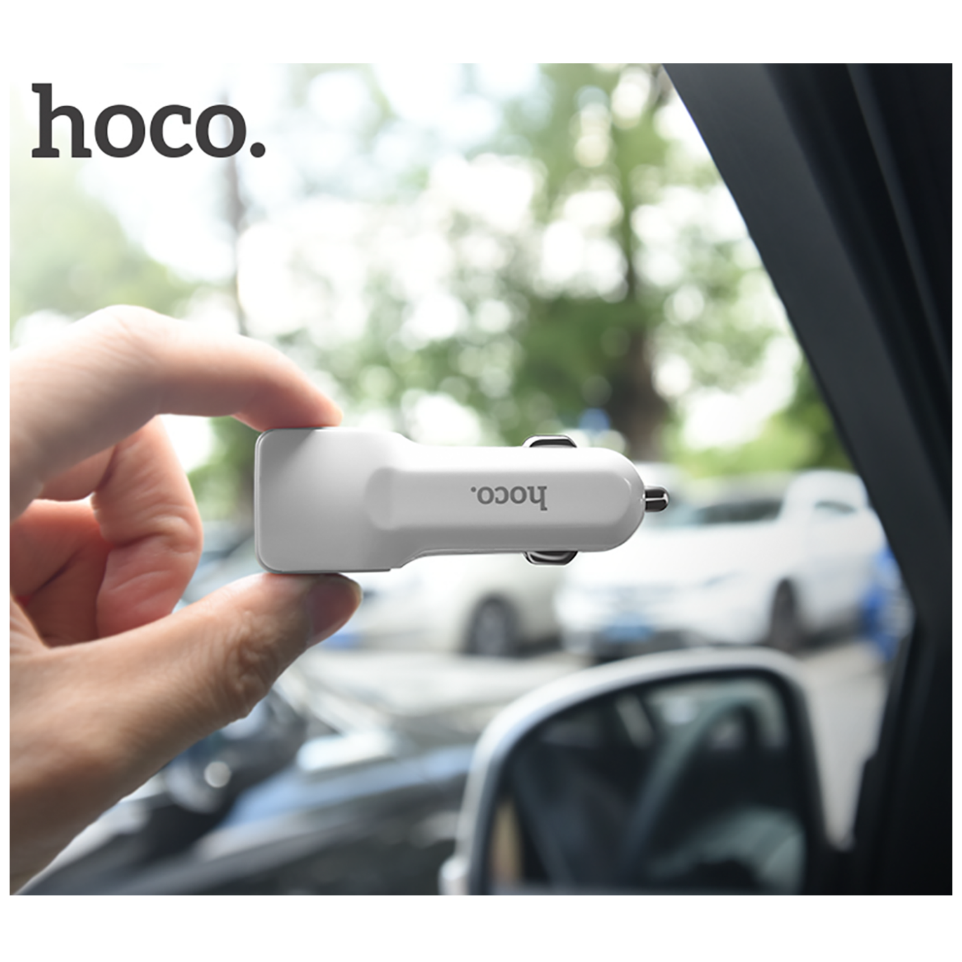 hoco. Auto punjač za smartphone, 2 x USB, 5V / 2.4 A - Z23 Grand Style Dual port-5