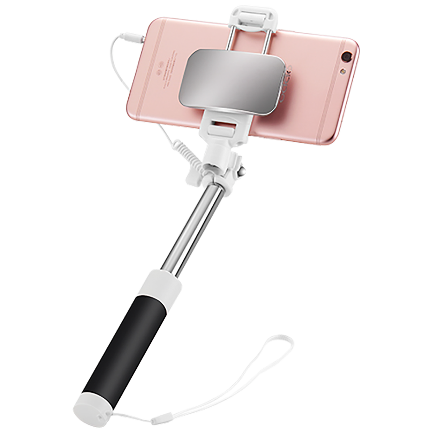 hoco. Selfie stick za smartphone, žični, sa ogledalcem - K2 Magic Mirror Selfie Stick-3
