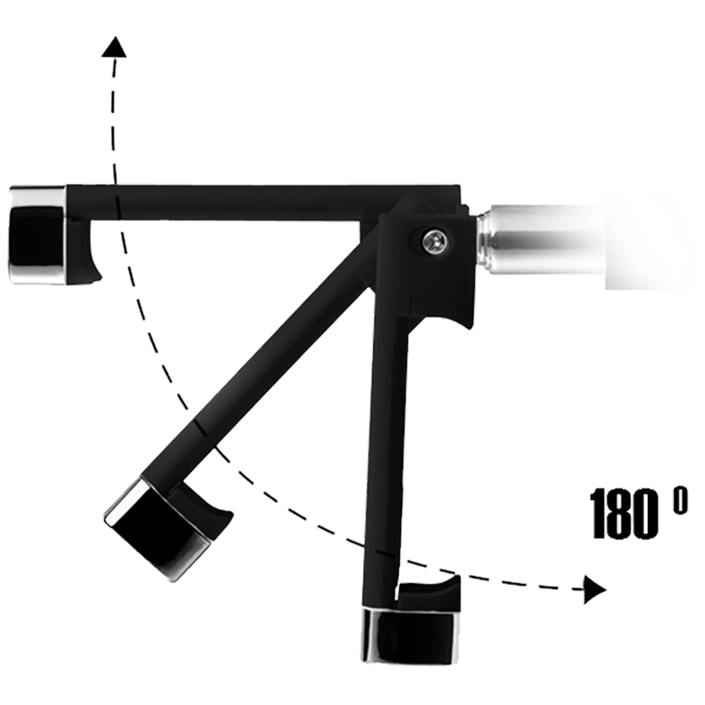 hoco. Selfie stick za smartphone, žični - K3 Beauty Selfie Stick crna-4