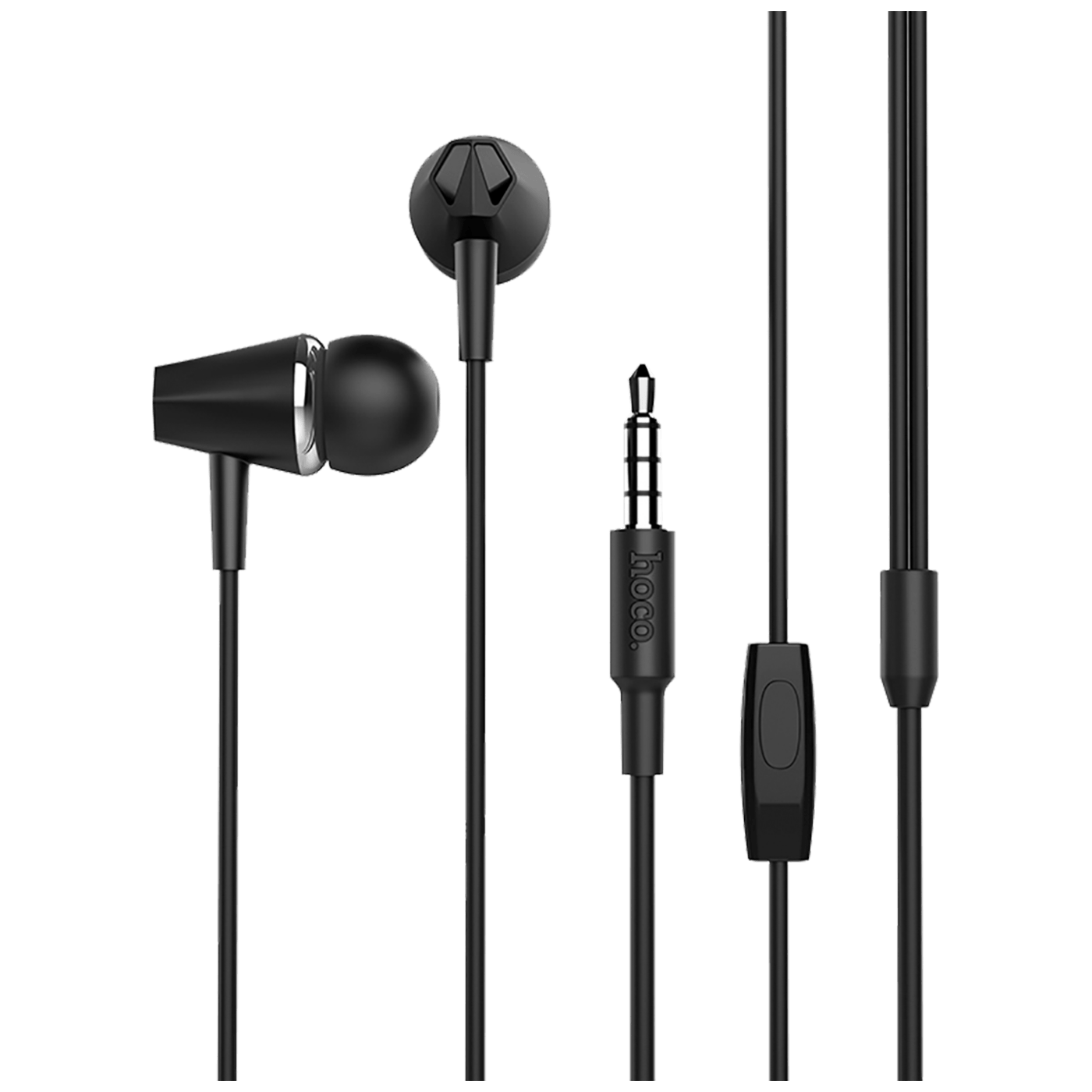 Slušalice HOCO sa mikrofonom 1.2 met/ crne - M34 Honor crna (handsfree)-2