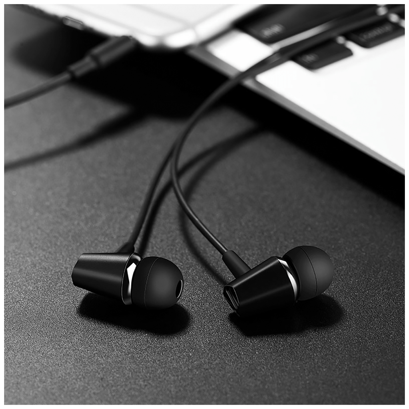 Slušalice HOCO sa mikrofonom 1.2 met/ crne - M34 Honor crna (handsfree)-5