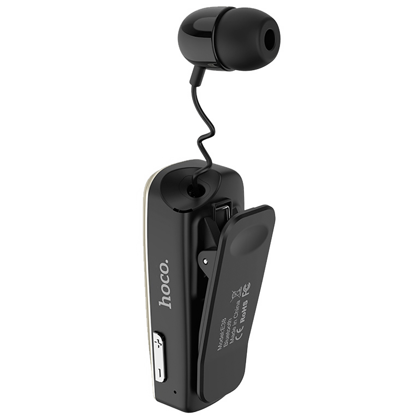 Handsfree slušalica sa mikrofonom HOCO, Bluetooth, 90 mAh, 5 h - E38 Business crna-2