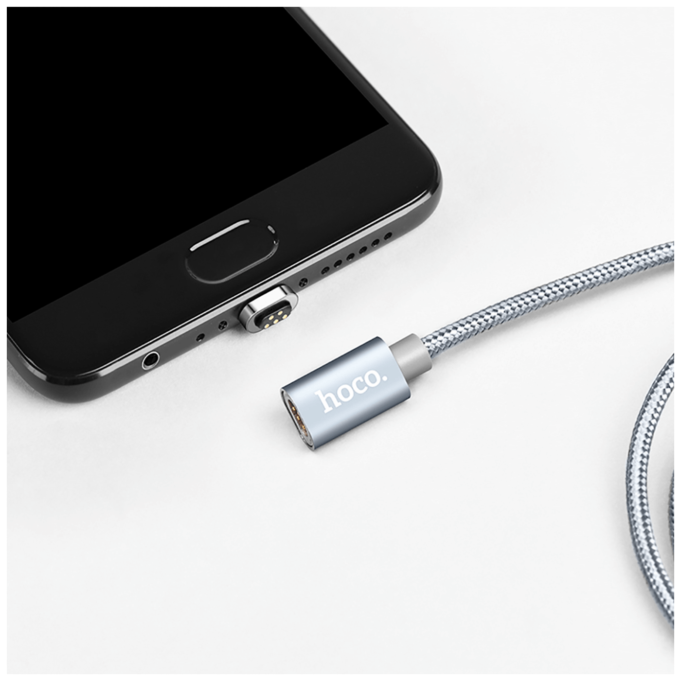 hoco. USB kabel za smartphone, metal magnetic, micro USB, 2.0 A - U40A Magnetic microUSB-4