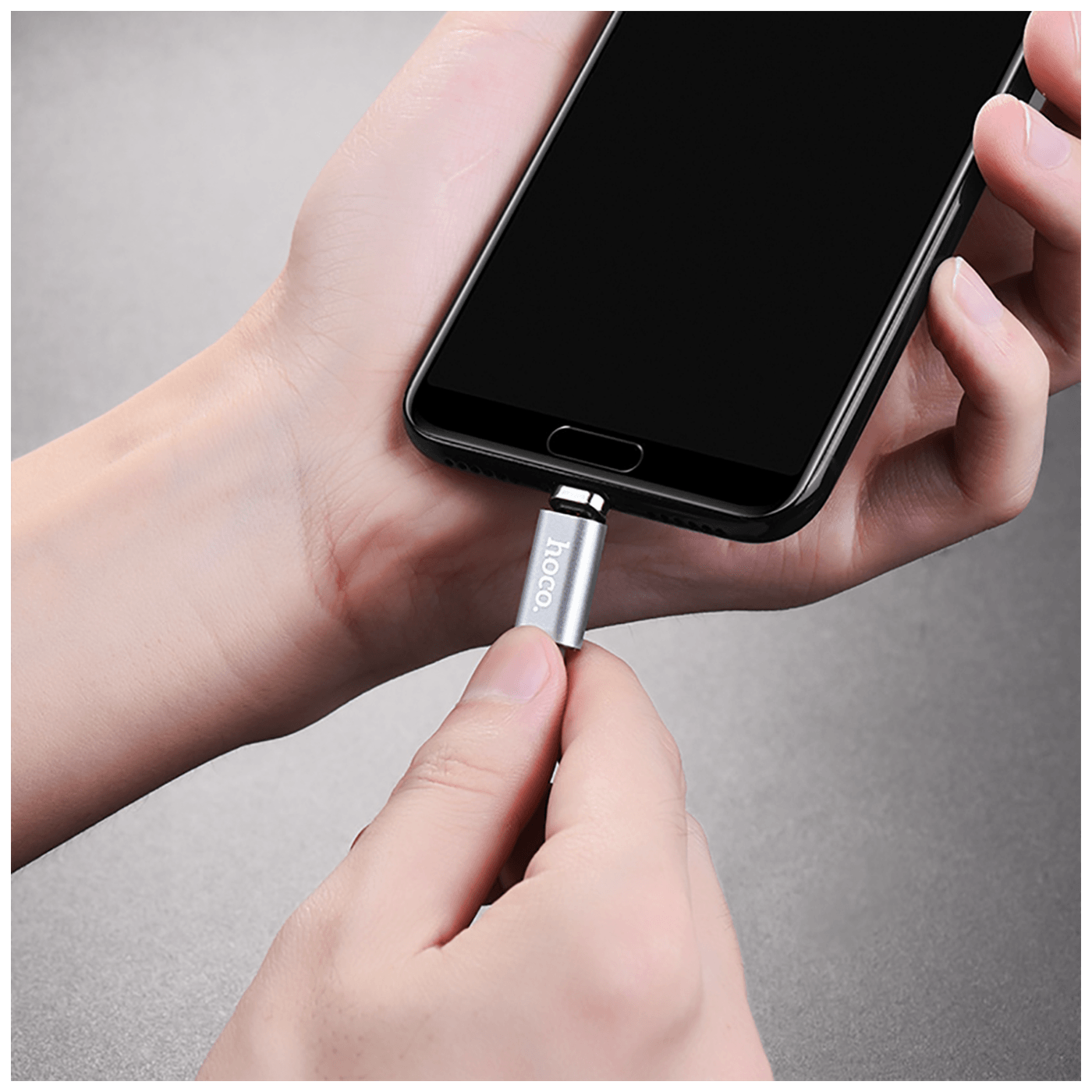 hoco. USB kabel za smartphone, metal magnetic, type C, 2.0 A - U40A Magnetic type C-4