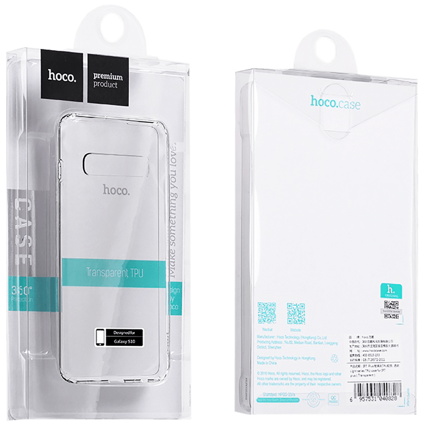 hoco. Navlaka za mobitel Samsung Galaxy S10, transparent - Light series Galaxy S10-1