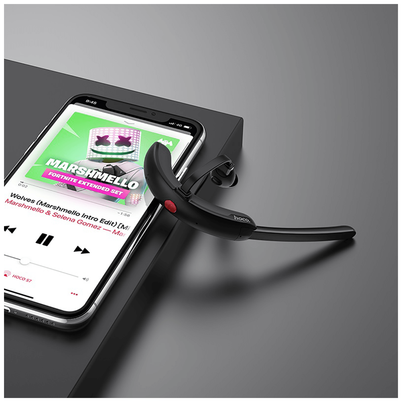 Handsfree slušalica sa mikrofonom HOCO, Bluetooth, 50 mAh, 4 h - S7 Delight-4