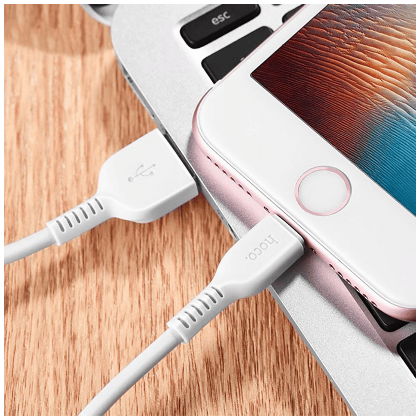hoco. USB kabel za iPhone , Lightning kabel, dužina 3 met. - X20 Flash Lightning 3m-2