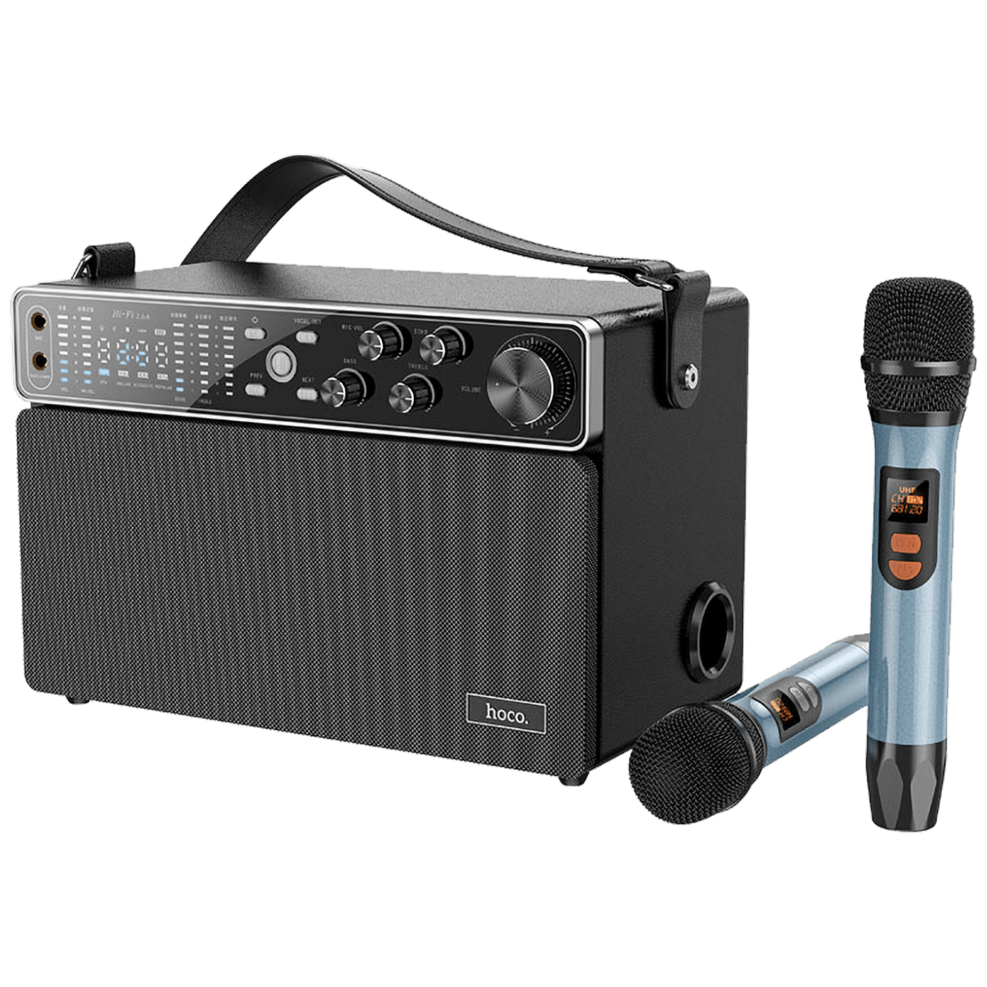 Party zvučnik HOCO BS50 Chanter  (60W, Bluetooth, karaoke, USB, AUX)-0