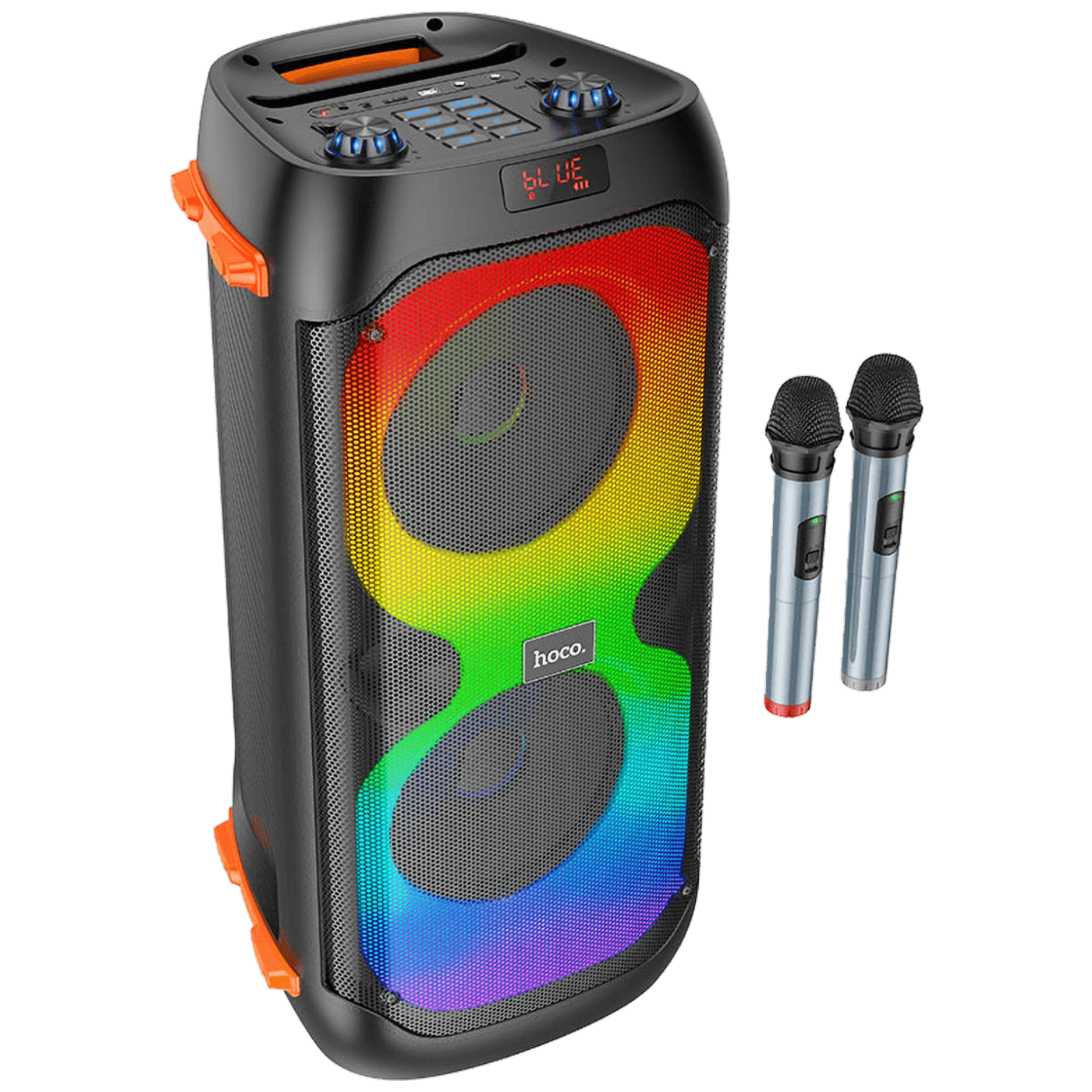Party zvučnik HOCO BS53 Manhattan (2x20W, Bluetooth, USB, mikfrofon)-0
