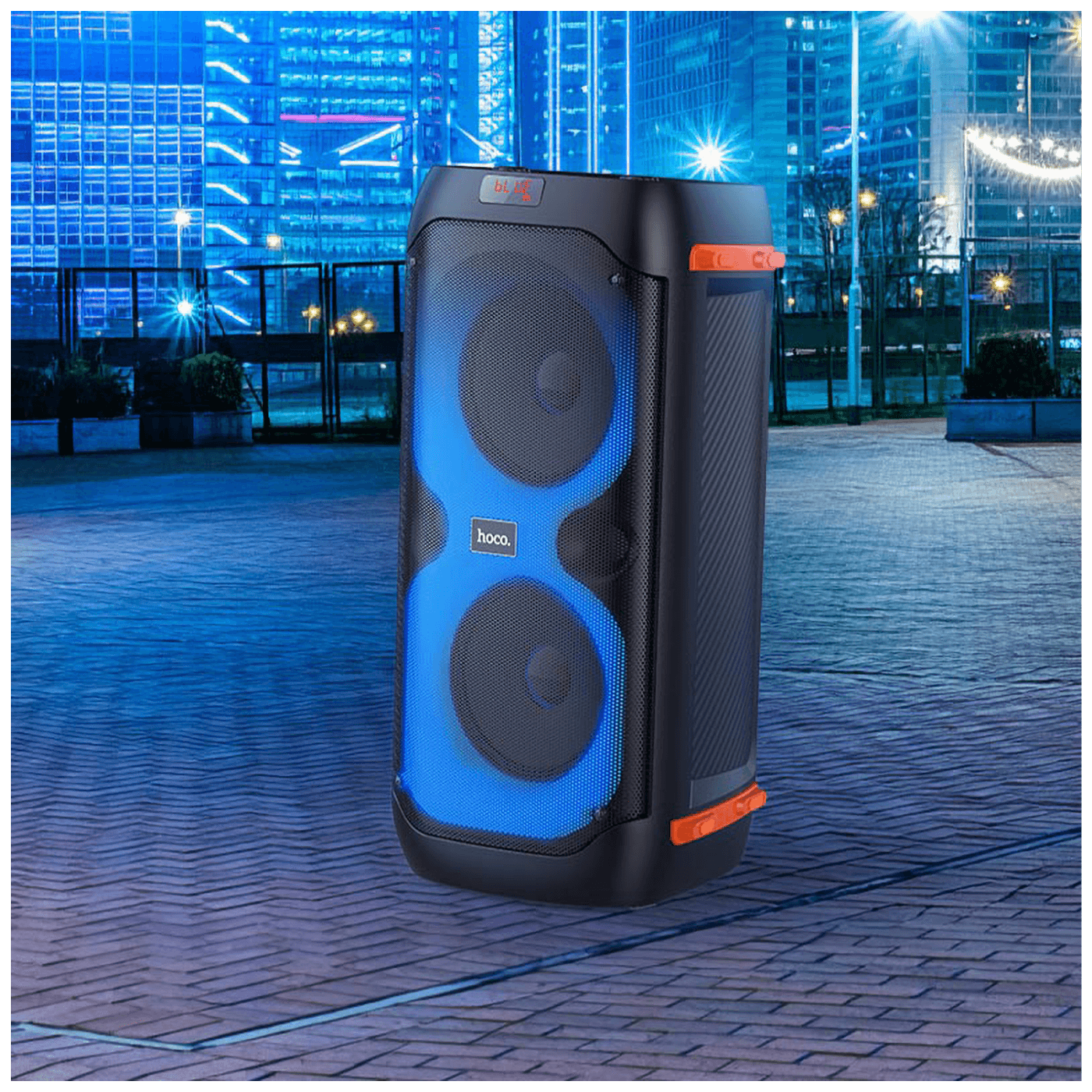 Party zvučnik HOCO BS53 Manhattan (2x20W, Bluetooth, USB, mikfrofon)-5