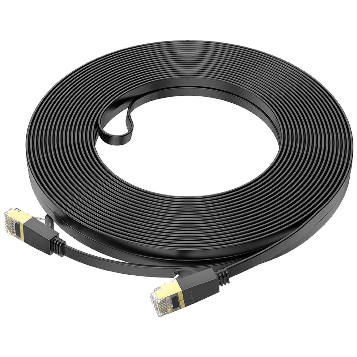 hoco. Mrežni kabl, CAT6, Gigabit Ethernet, flat, 20 met. crna - US07 General, 20 met.-2