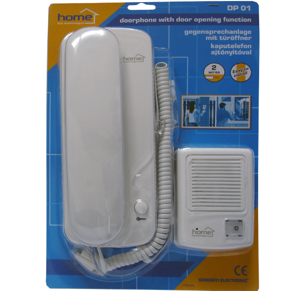 Interfon HOME DP 01 žični, elektronsko otvaranje vrata-1