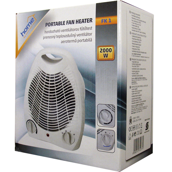 Grijalica sa ventilatorom HOME FK 1-1