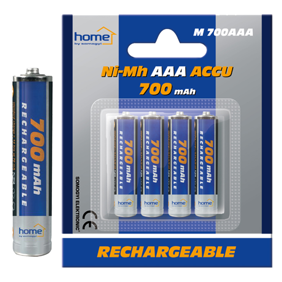 Baterija punjiva AAA HOME M 700AAA 700mAh-0