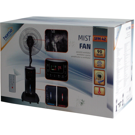 Ventilator HOME SFM 42/BK sa raspršivačem vode, daljinski upravljač, 90W-1