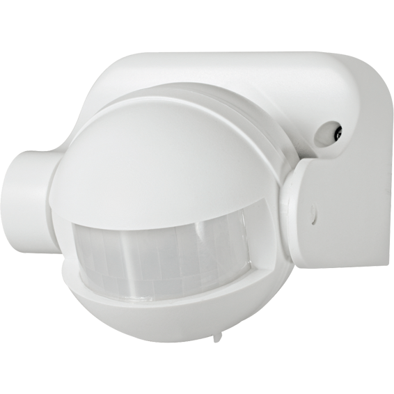 Detektor pokreta HOME PIR 04/WH (IP 44, domet 12 m, osjetljivost 3 - 2000 Lux)