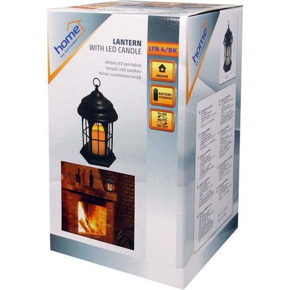Dekorativna LED rasvjeta HOME - LTN 4/BK-1