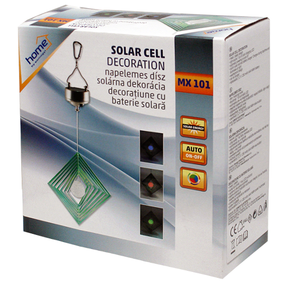Solarna vrtna rasvjeta HOME viseći ukras, 250 mAh - MX 101-1
