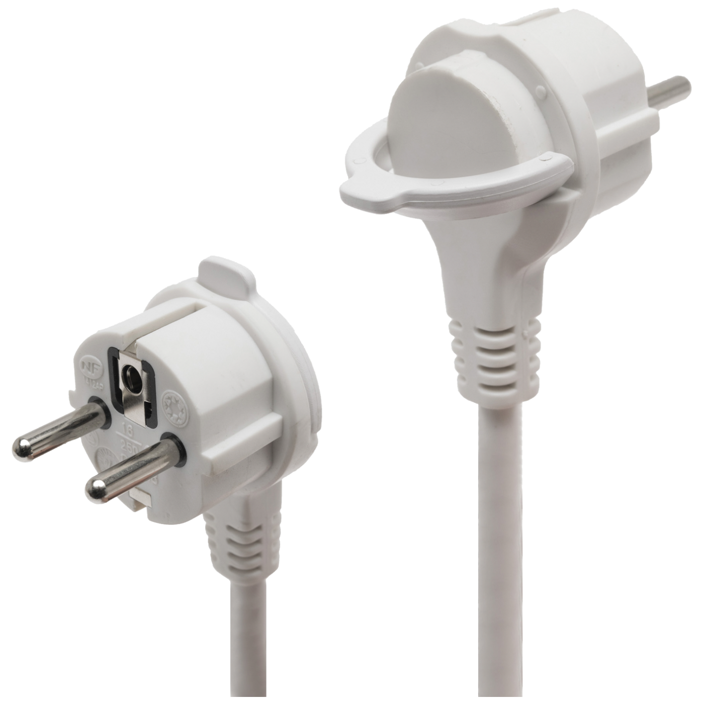 Produžni kabel HOME STRUJNI NV 04TK/WH 1.5M sa prekidačem bijeli-1
