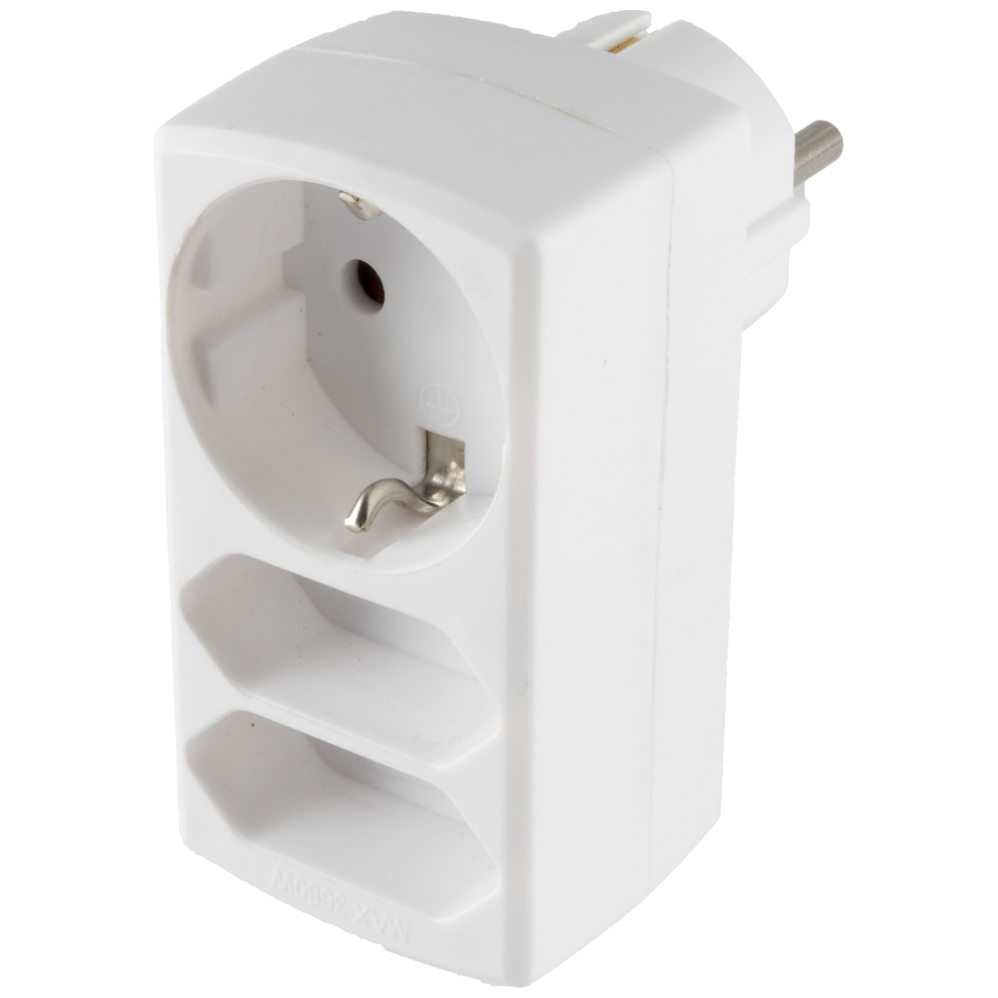 Strujni razdjelnik HOME NV 131/WH 1 x shuko + 2 x EURO-0