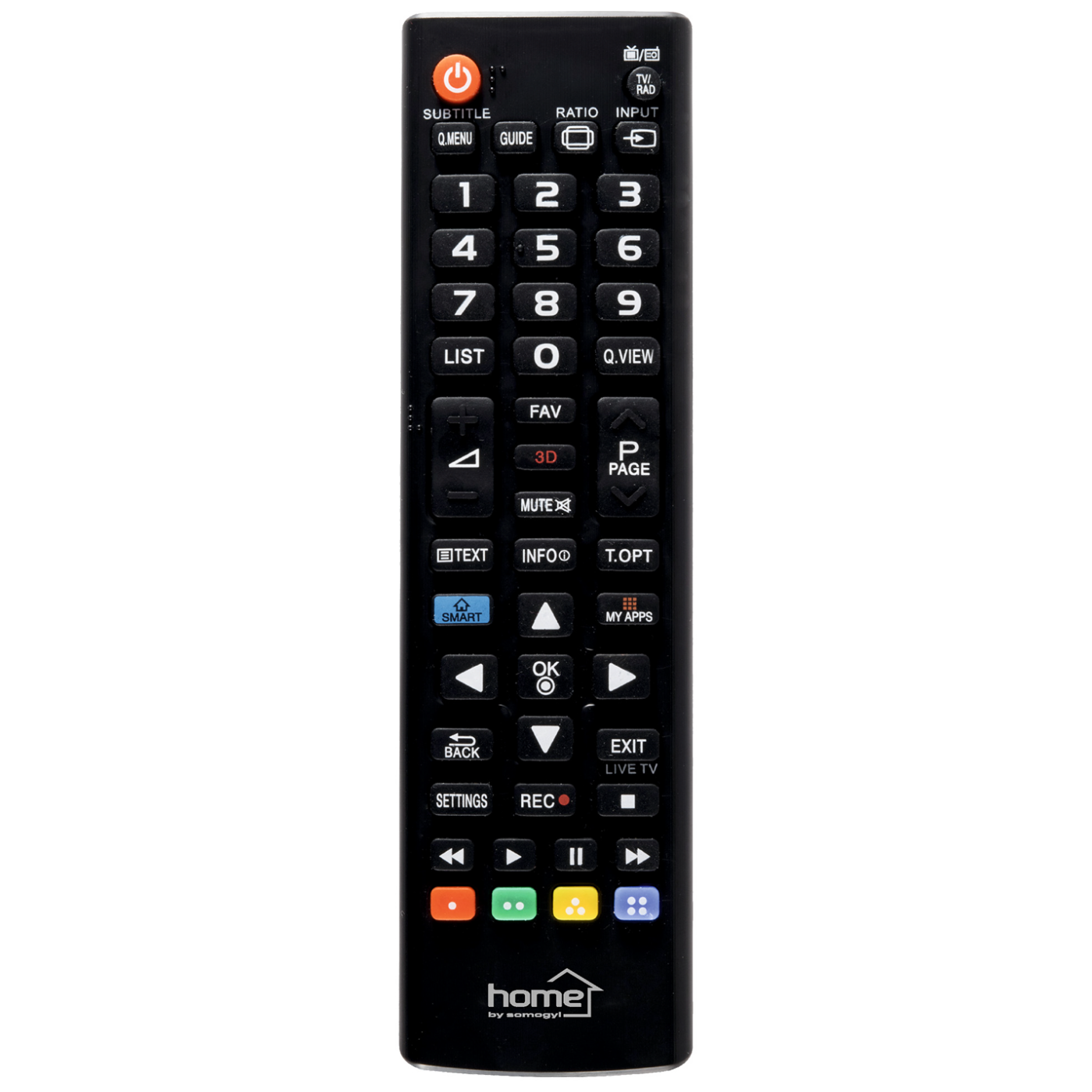 Univerzalni daljinski upravljač HOME URC LG1 za LG Smart TV