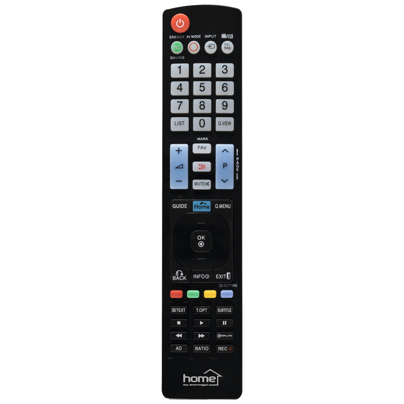 Daljinski upravljač HOME URC LG2 za LG Smart TV