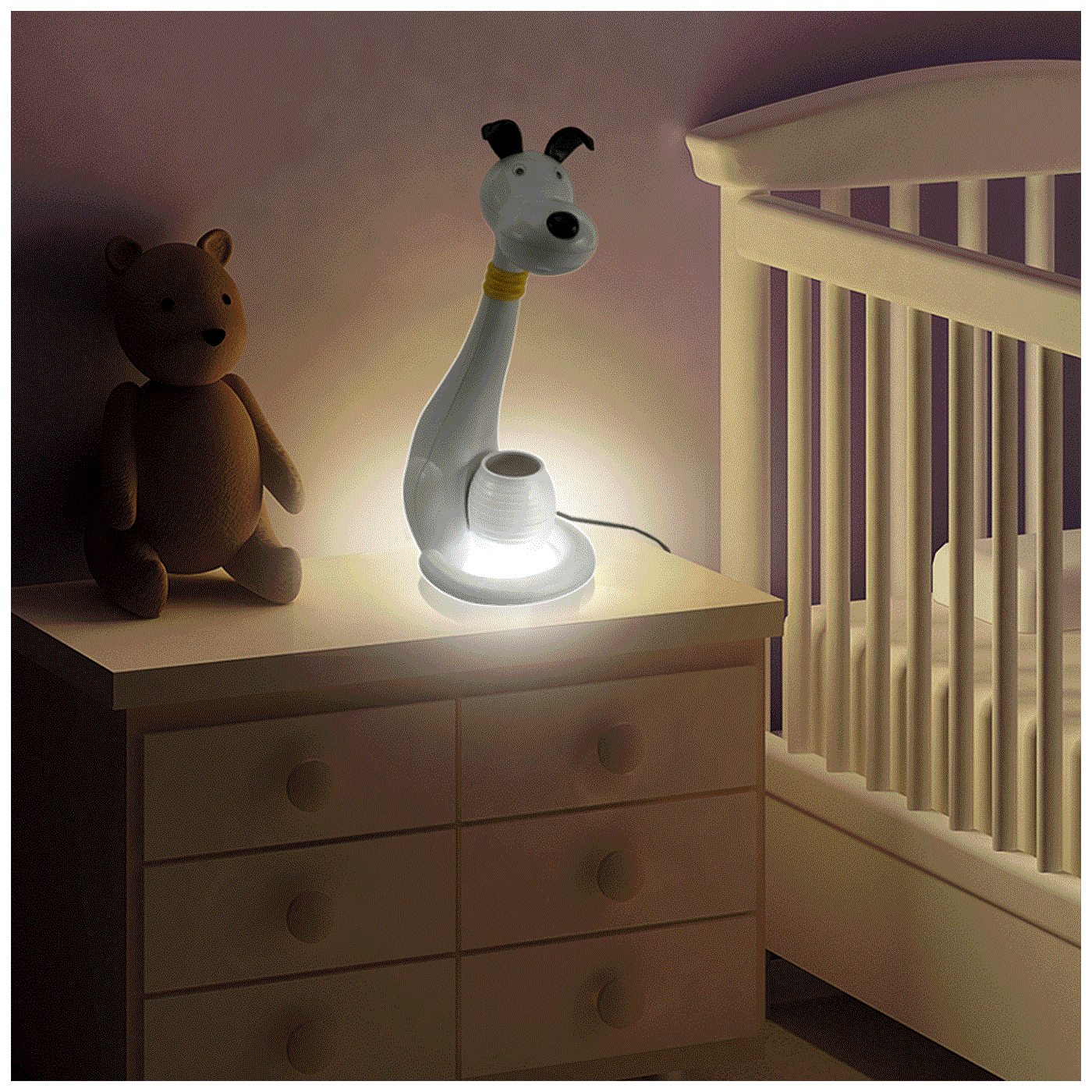 home Lampa, LED, stolna, za dječije sobe, psić - LA 9/D-1