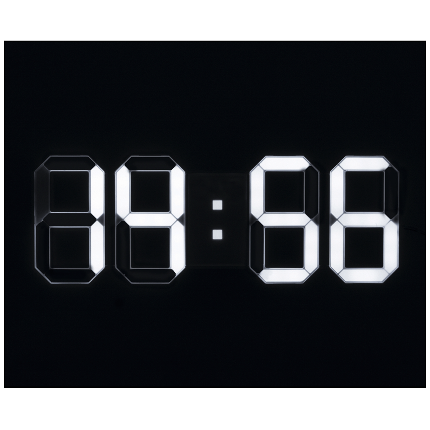 Sat HOME LTC 04 sa alarmom, 3D LED zaslon 3.14" (80 mm)-1