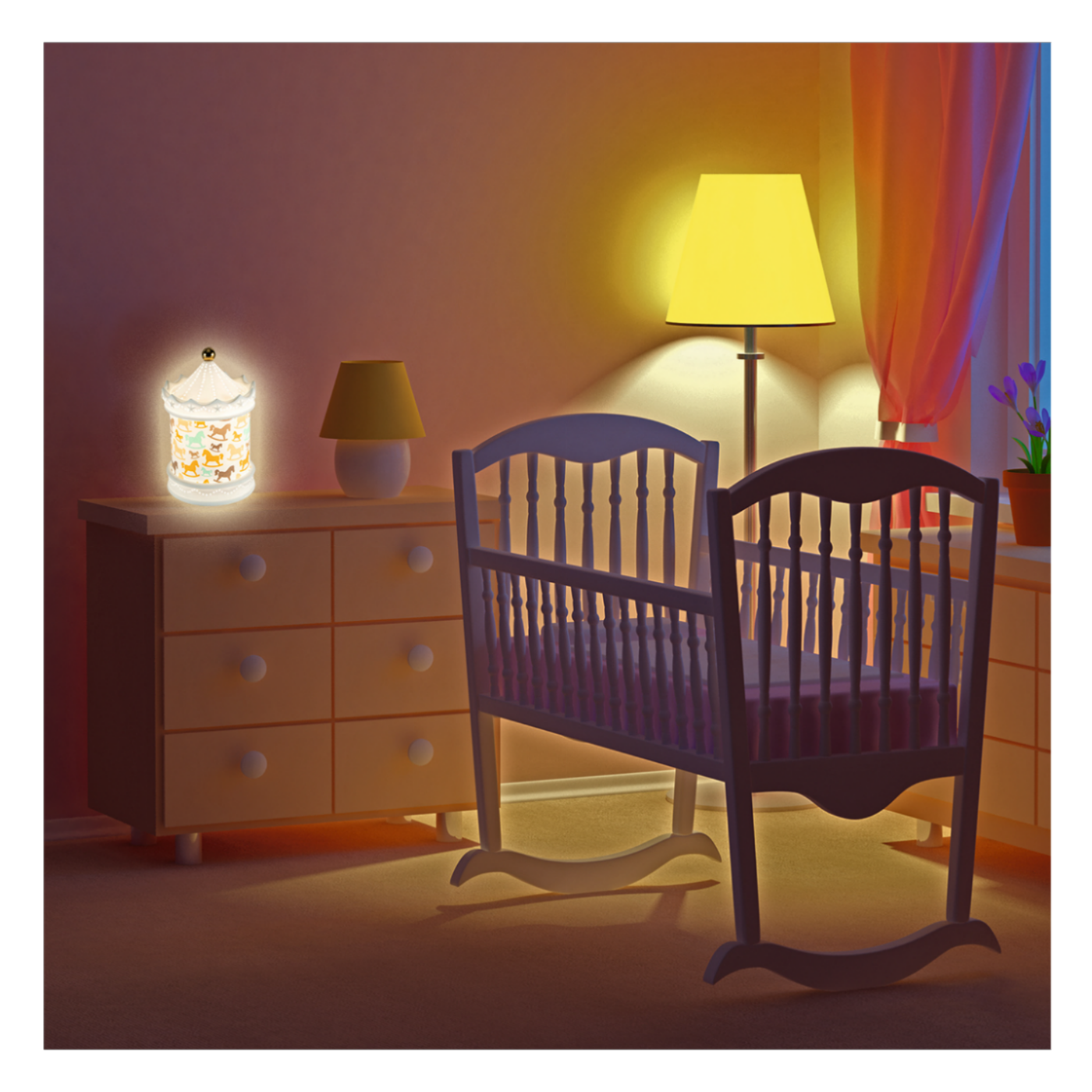 Dekorativna LED rasvjeta HOME vrteška - PDV 02-1