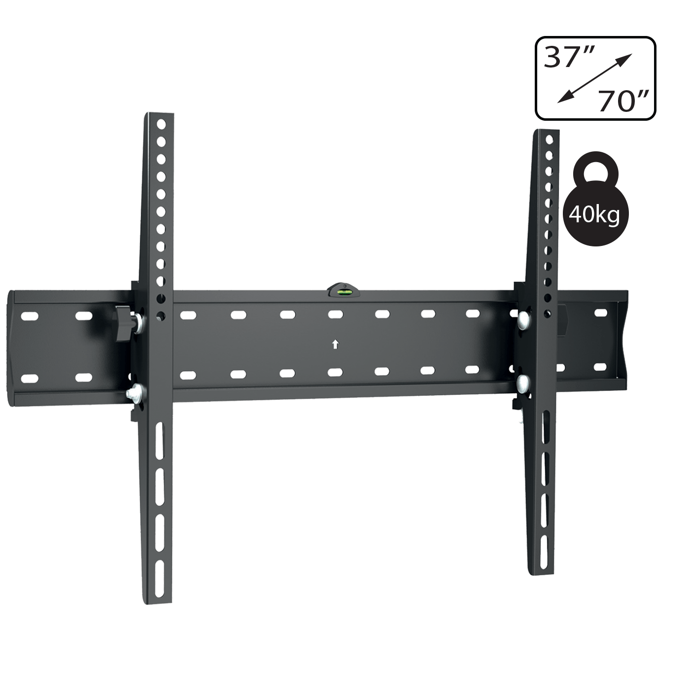Nosač za TV zidni HOME (37"- 70", do 40 kg, nagib +/-12°)-0
