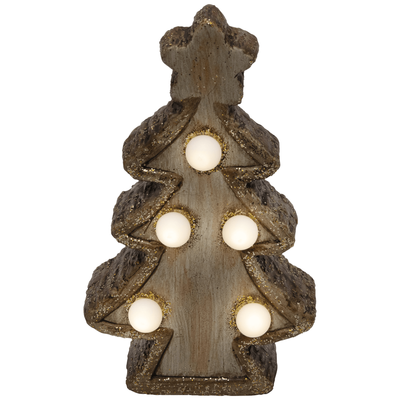 Dekorativna rasvjeta HOME LED keramička figura, bor - KDC 15/T