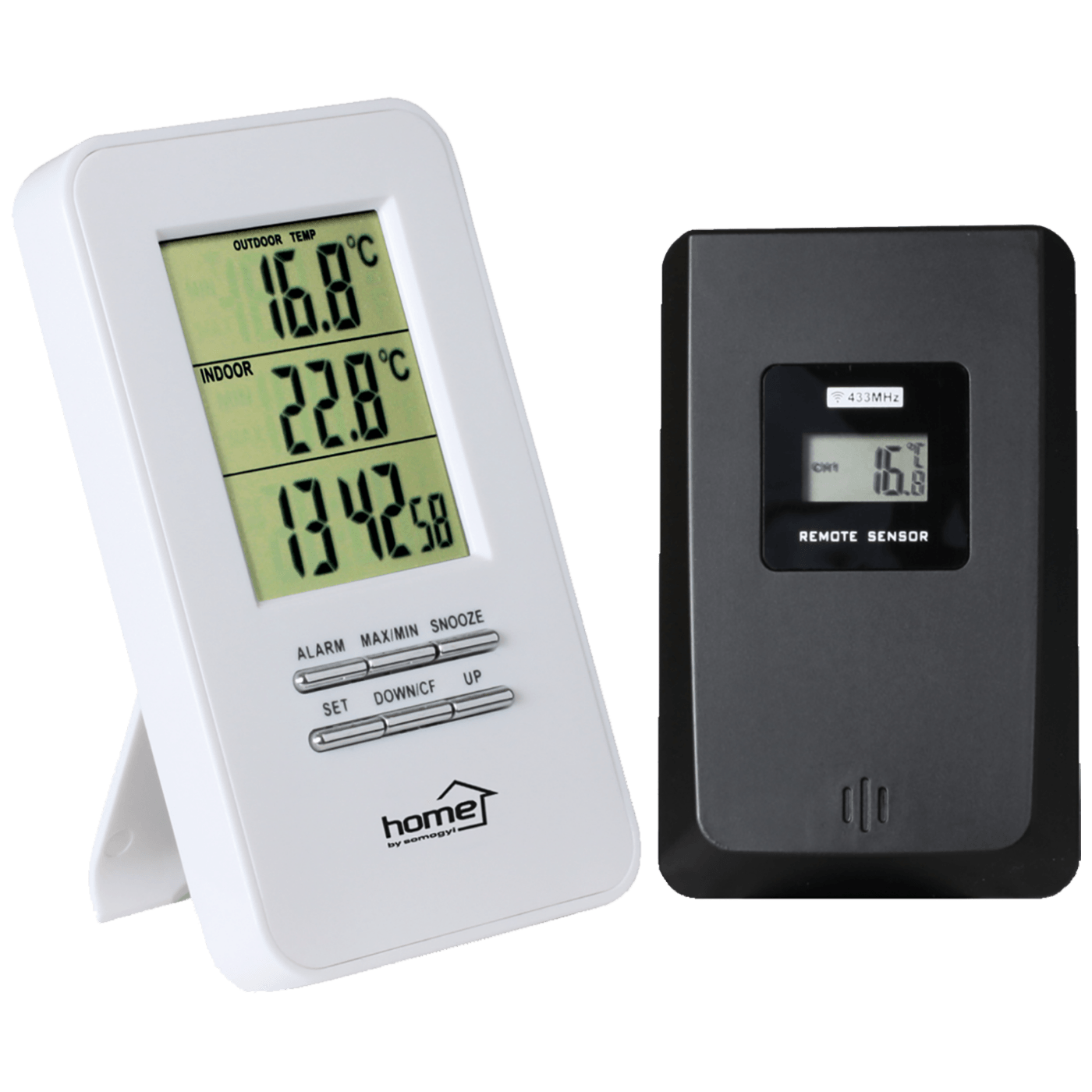 Vremenska stanica HOME HC 11 sa satom i bežičnom vanjskom jedinicom-0