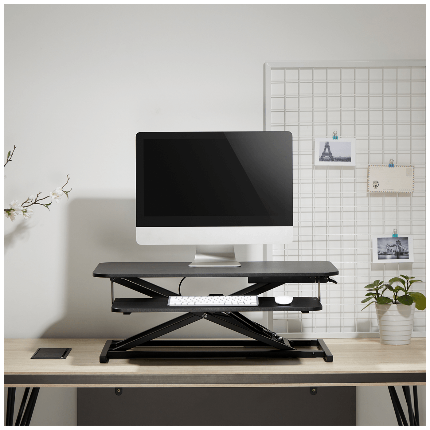 home Višenamjensko radno postolje, MDF / čelik - SST 02-4