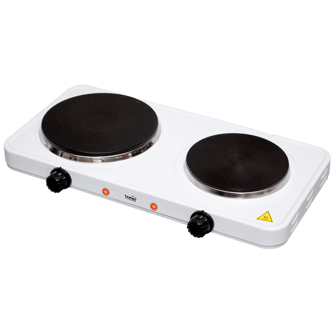 home Električno kuhalo, 2 ploče - 15/18 cm, 2500 W bijela- HG R 02WH-0