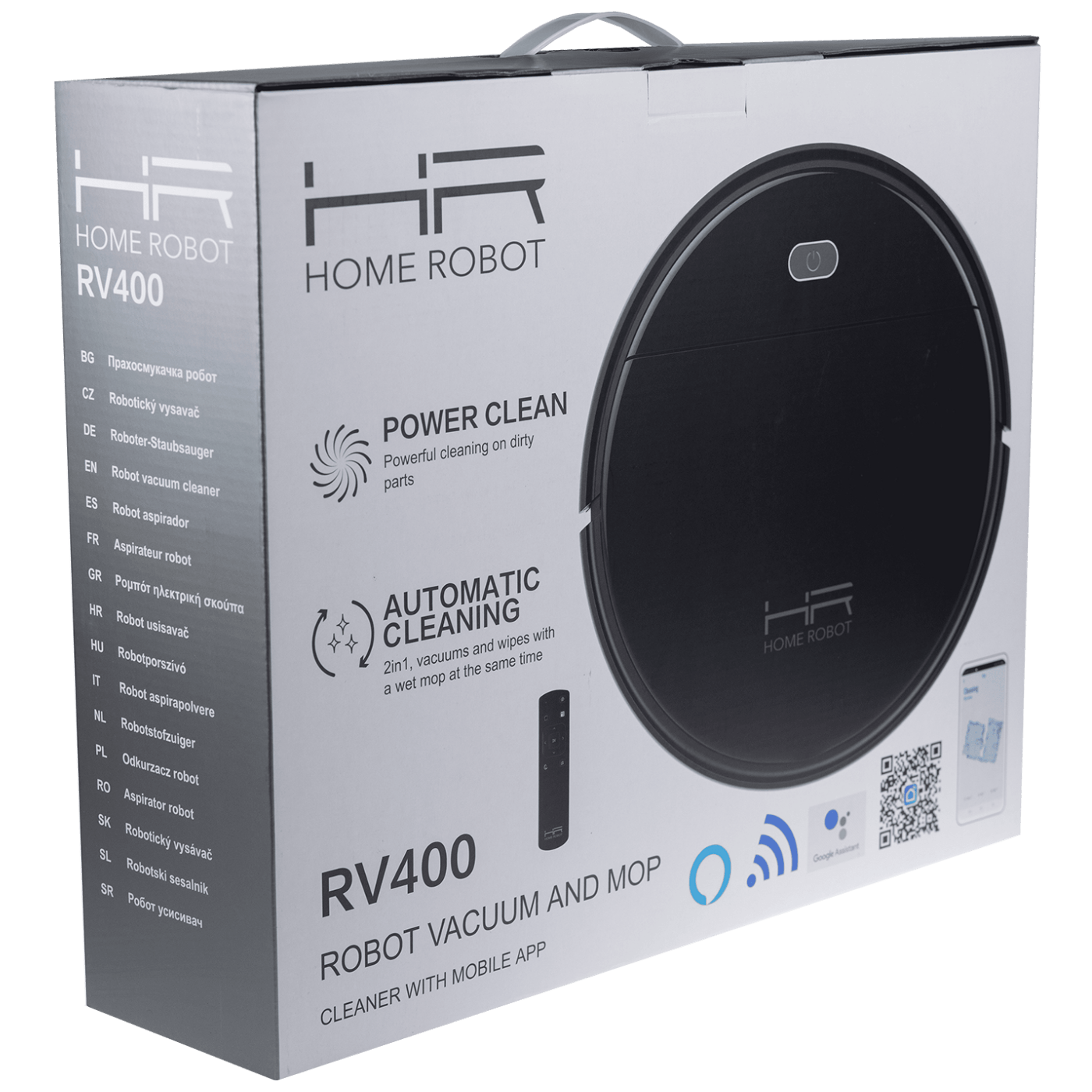 Usisavač HOME ROBOT RV400 crna - KORIŠTENI jamstvo 6 mjeseci-1