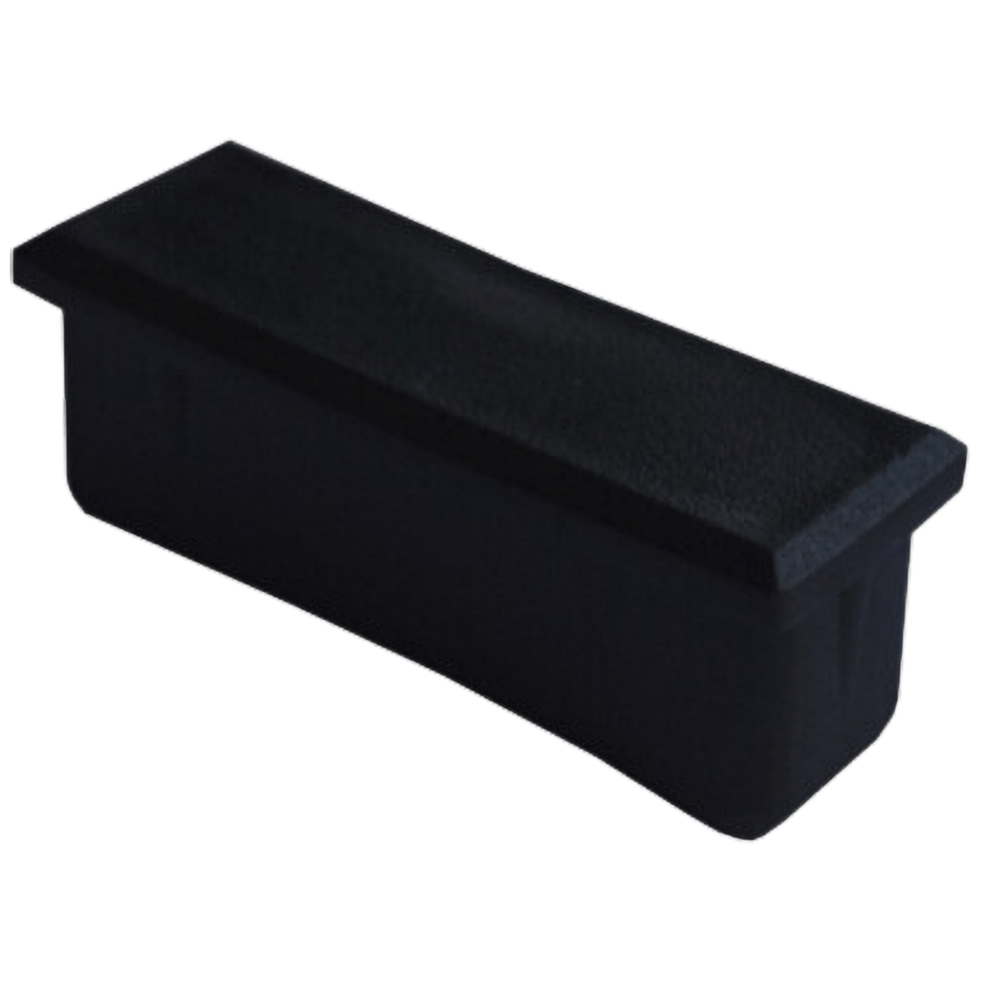Plastični čep JOILART 8988 za profil 60x20 mm, crna boja-0