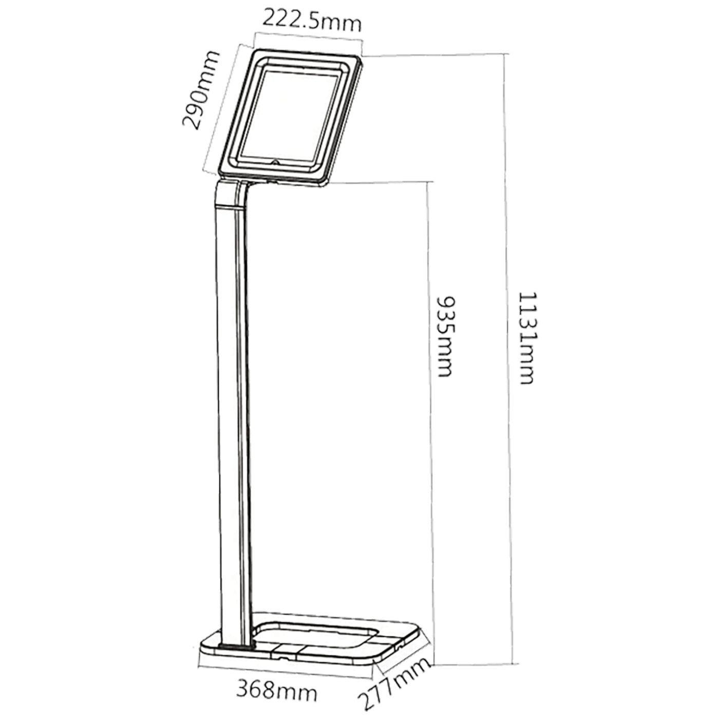 Maclean Stalak za tablet do 10.1" - MC-645-3