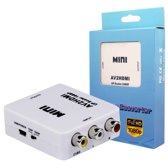 MKC Video konverter CVBS+audio na HDMI, mini - MKH-E-26-0