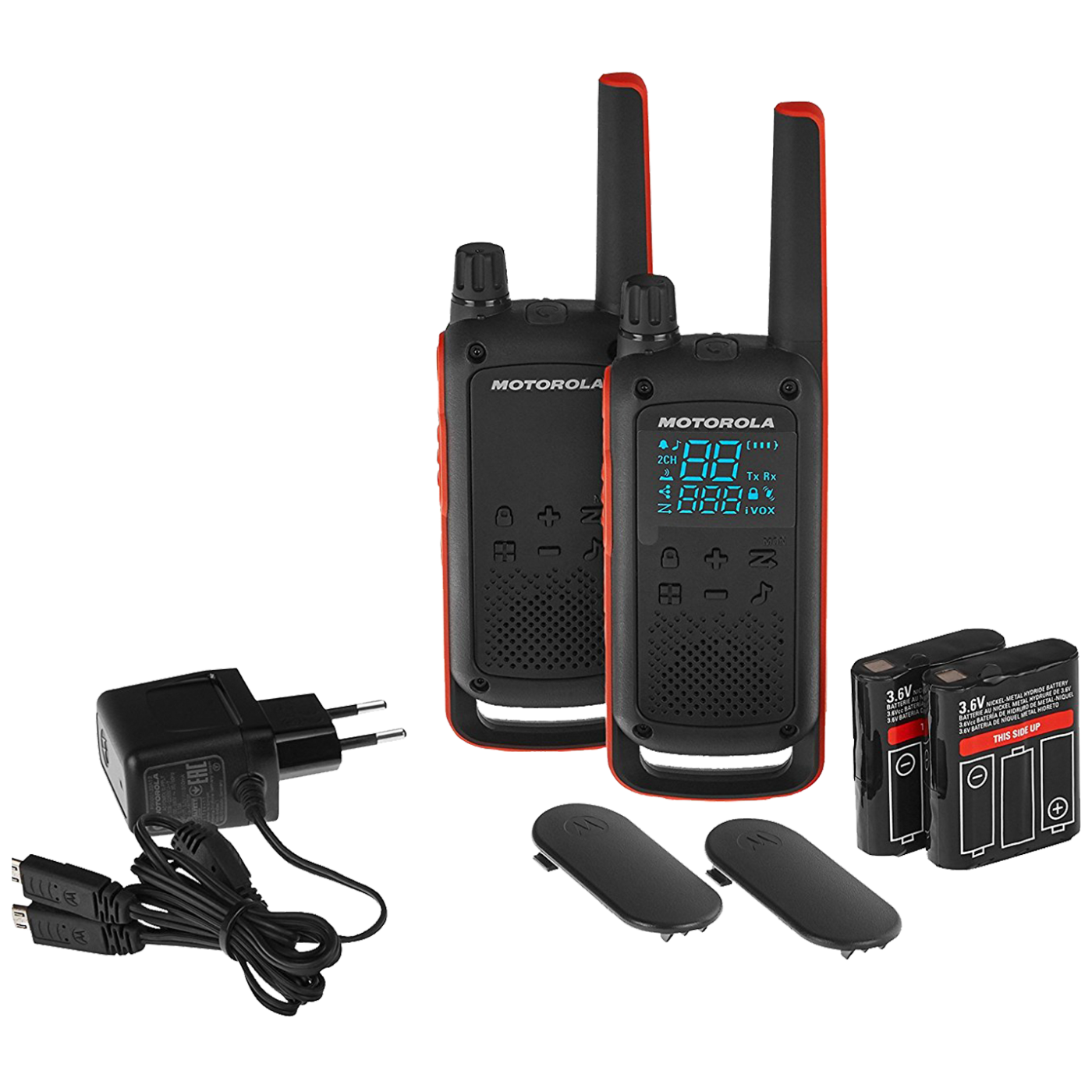 Motorola Walkie Talkie, domet 10 km, 16 kanala - TLKR T82-6