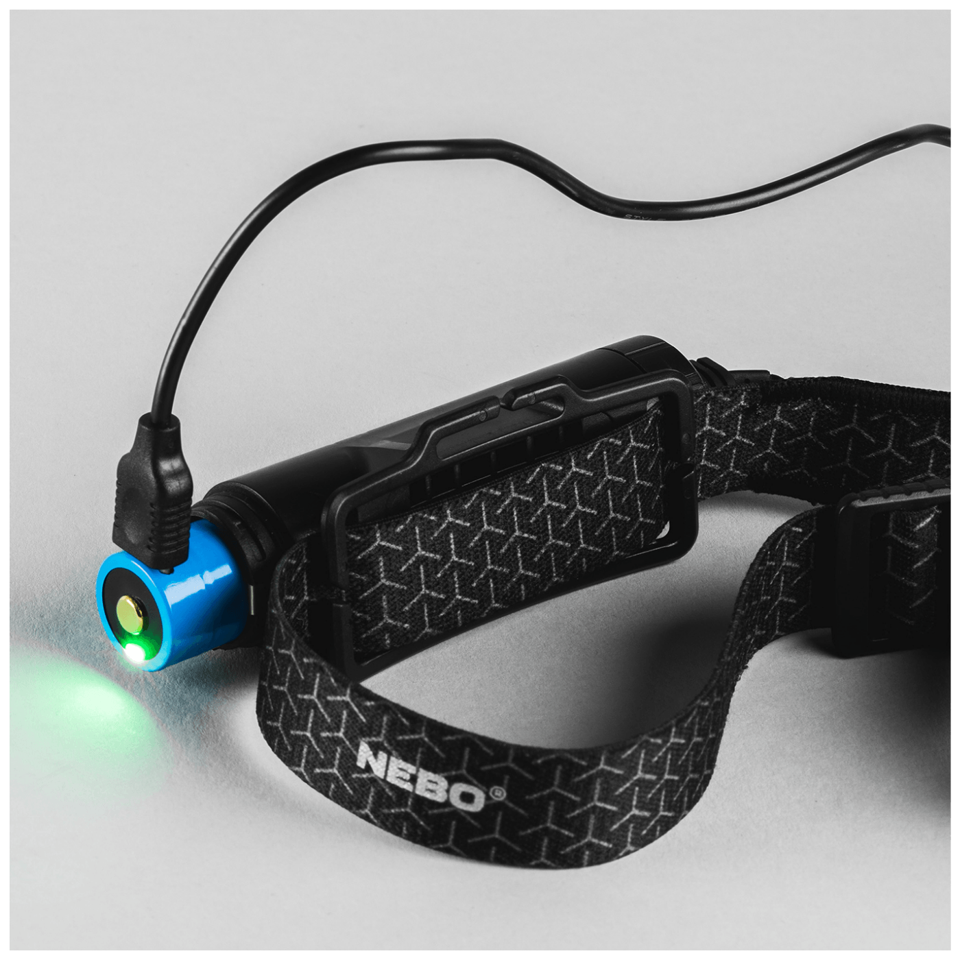 Nebo Naglavna svjetiljka, 1000 lm, 2200 mAh, IPX4 - NEB-HLP-0007-G-1