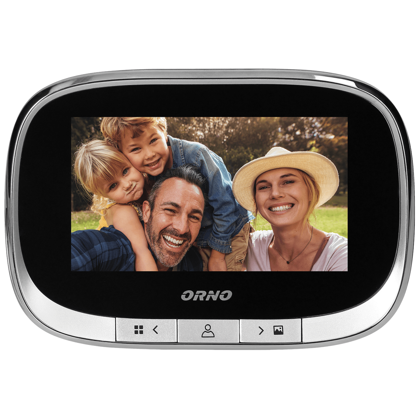 Orno Digitalna špijunka za ulazna vrata, 4.3", LCD - OR-WIZ-1108-2