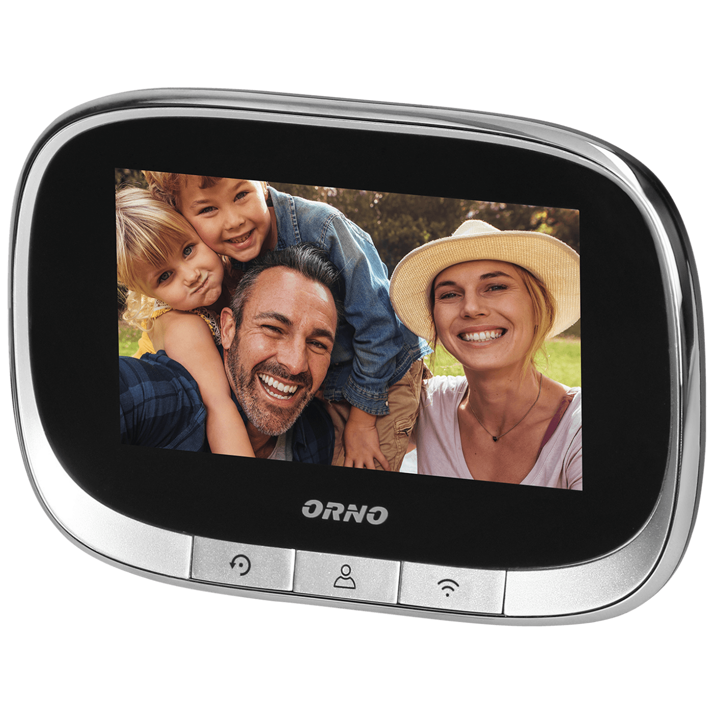Orno Digitalna špijunka za ulazna vrata, 4.3", LCD, WiFi - OR-WIZ-1109-2
