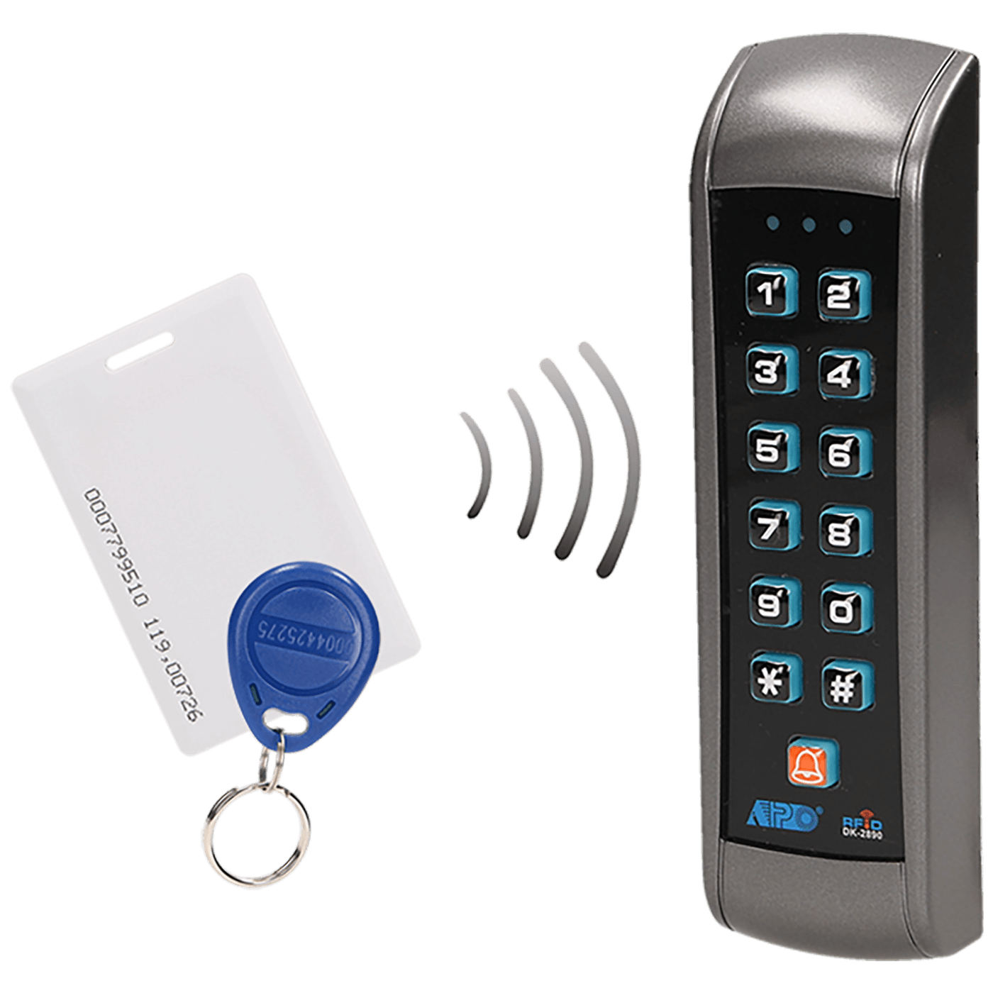 Orno Tipkovnica sa RFID karticom, Tag reader, IP55 - OR-ZS-803-0