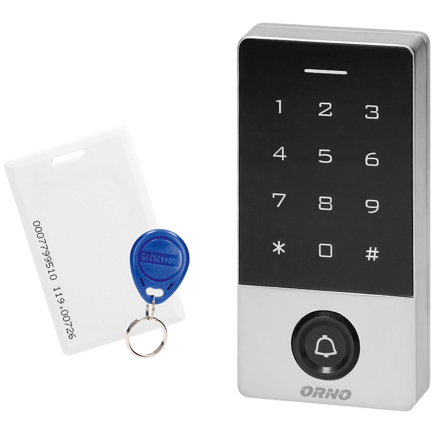 Orno Dodirna tipkovnica, RFID / Tag reader , zvono, IP68 - OR-ZS-827-0