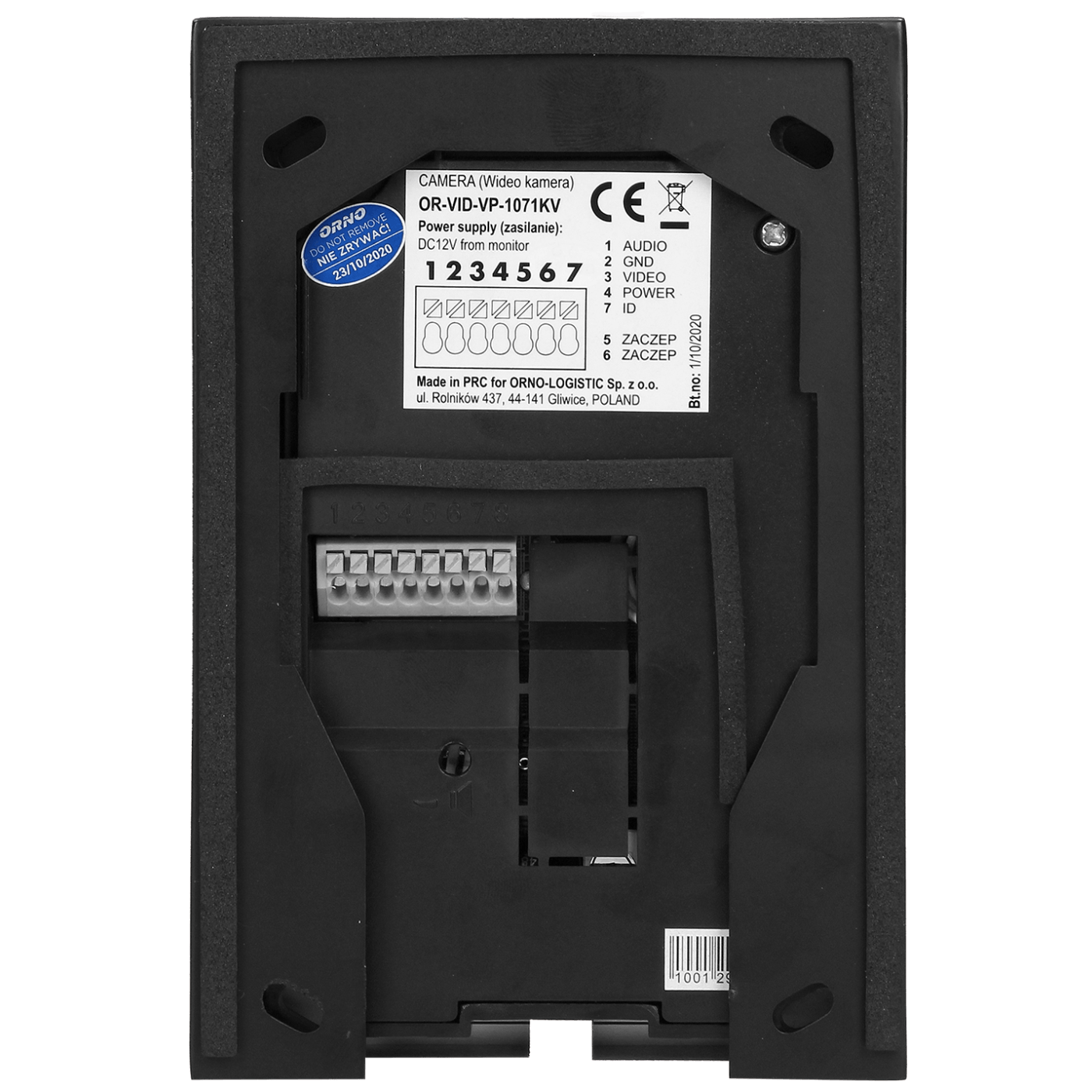 Video interfon ORNO Indi Multi N OR-VID-VP-1071/B 2 x 7"-5