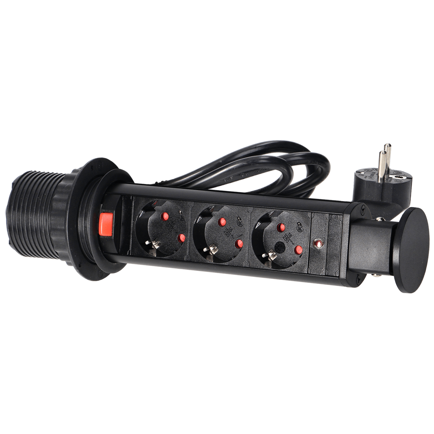 Orno Produžni kabel sa 3 x Schuko utičnice, ugradbena - OR-AE-1347(GS)/B-2