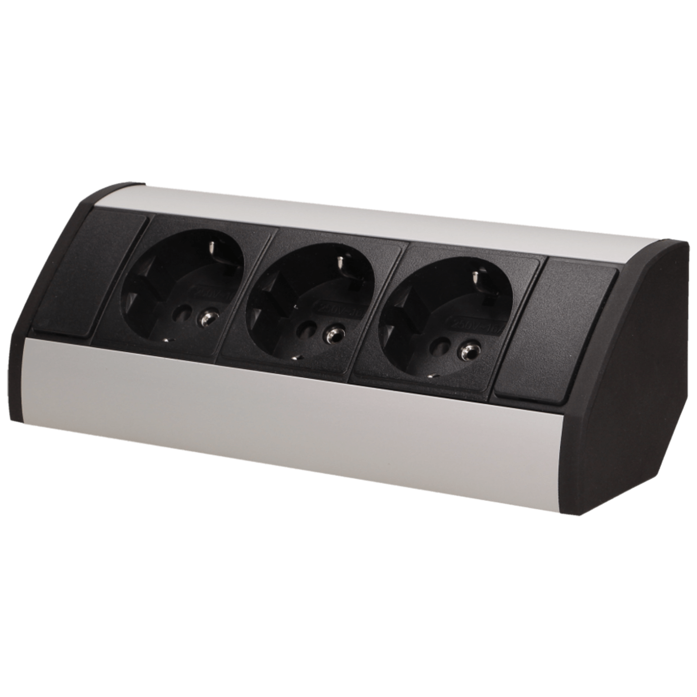 Orno Produžni kabel sa 3 x Schuko utičnice, ugradbena - OR-GM-9001/B-G(GS)-0